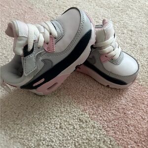 Stylish Pink and White Sneakers
